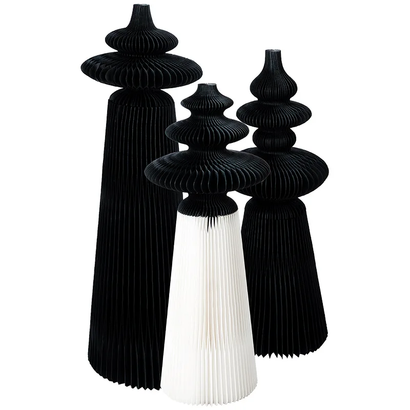 

Zen decorative column floor ornament art display stand