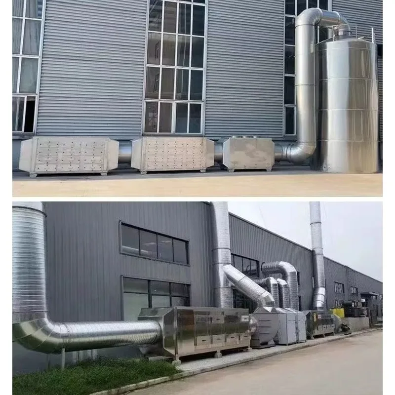 Activated Carbon Adsorption Equipment for Waste Gas Deodorization Odor Purification System for Gas Disposal
