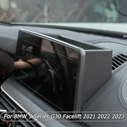 Center Console Dashboard GPS Screen Storage Container Car Organizer Tray Holder For BMW 5 series G30 G31 2017-2020 And 2021-2023