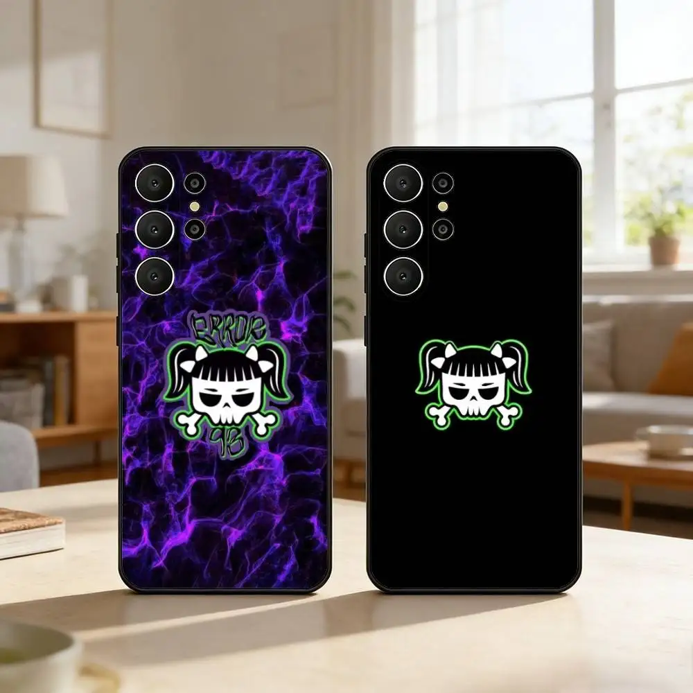 

Singer C-Cazzu E-Error 93 Phone Case For Samsung S26,S25,S24,S21,S22,S23,S30,Ultra,S20,FE,Lite,10,9,Black Cover