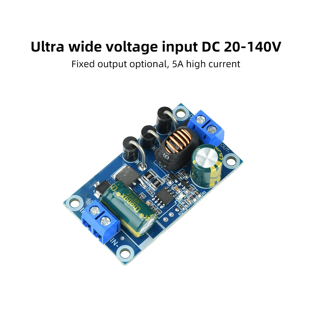 DC-DC Step-Down-Modul 20-140V auf 5V 9V 12V 24V 5A Buck-Wandler mit Geringer Welligkeit und Hoher Präzision – Detail 5