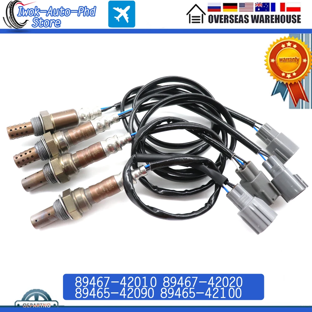 

89467-42010 89467-42020 89465-42090 89465-42100 Rear Front Air Fuel Ratio Lambda O2 Oxygen Sensor For Toyota Rav4 01-03