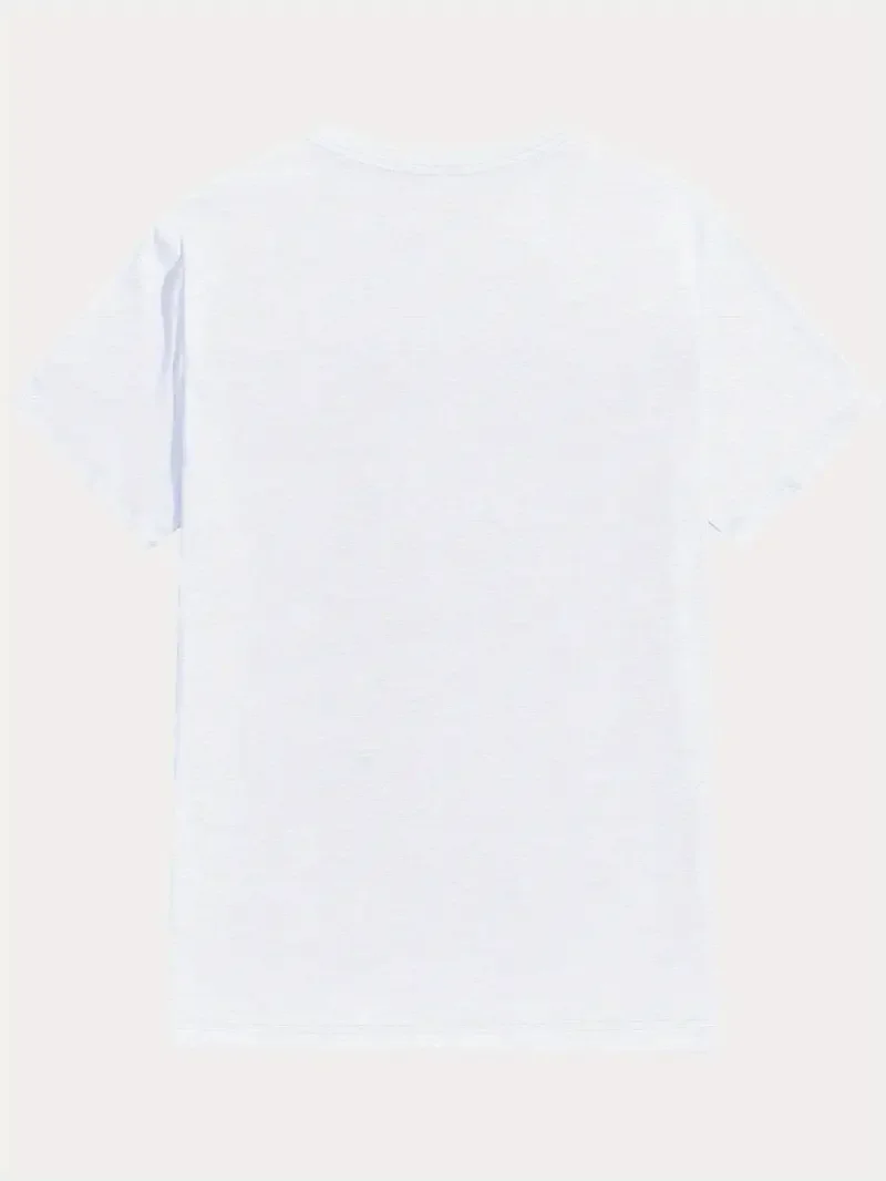 تي شيرت نسائي أبيض بأكمام قصيرة مقاس كبير مع طباعة اليقطين للهالوين، قميص كاجوال احتفالي وممتع