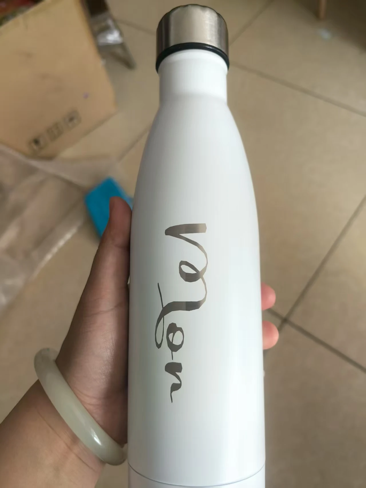 500 مللي اسم شعار فحم الكوك زجاجة الترمس زجاجة ماء وصيفه الشرف زجاجة مخصصة اسم لهدايا الزفاف هدية وصيفات الشرف