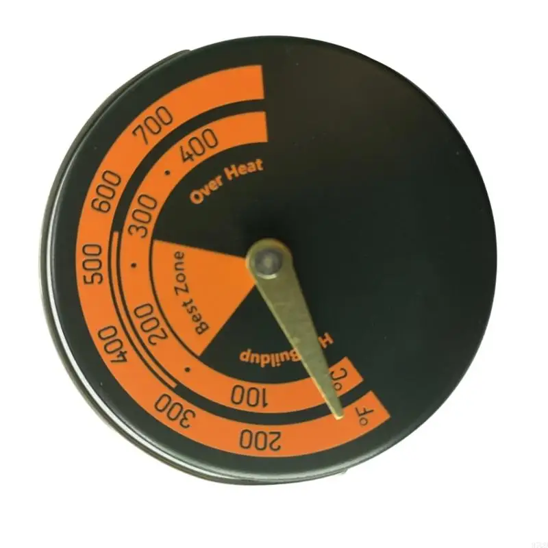 97QD lò sưởi từ tính Bếp nhiệt kế cho gỗ gỗ cho công cụ đo nhiệt độ lò nướng của lò nướng