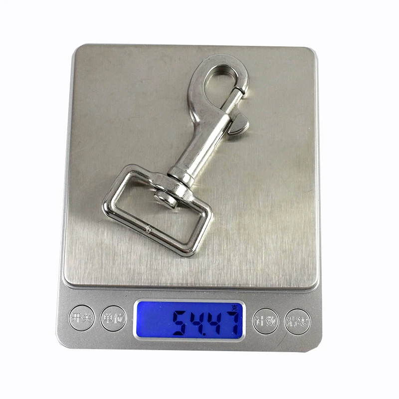 

1-3Pcs 17-42mm Stainless Steel Swivel Lobster Clasp Metal Buckles Ring for Keychain Backpack Strap Trigger Snap Hook Accessories