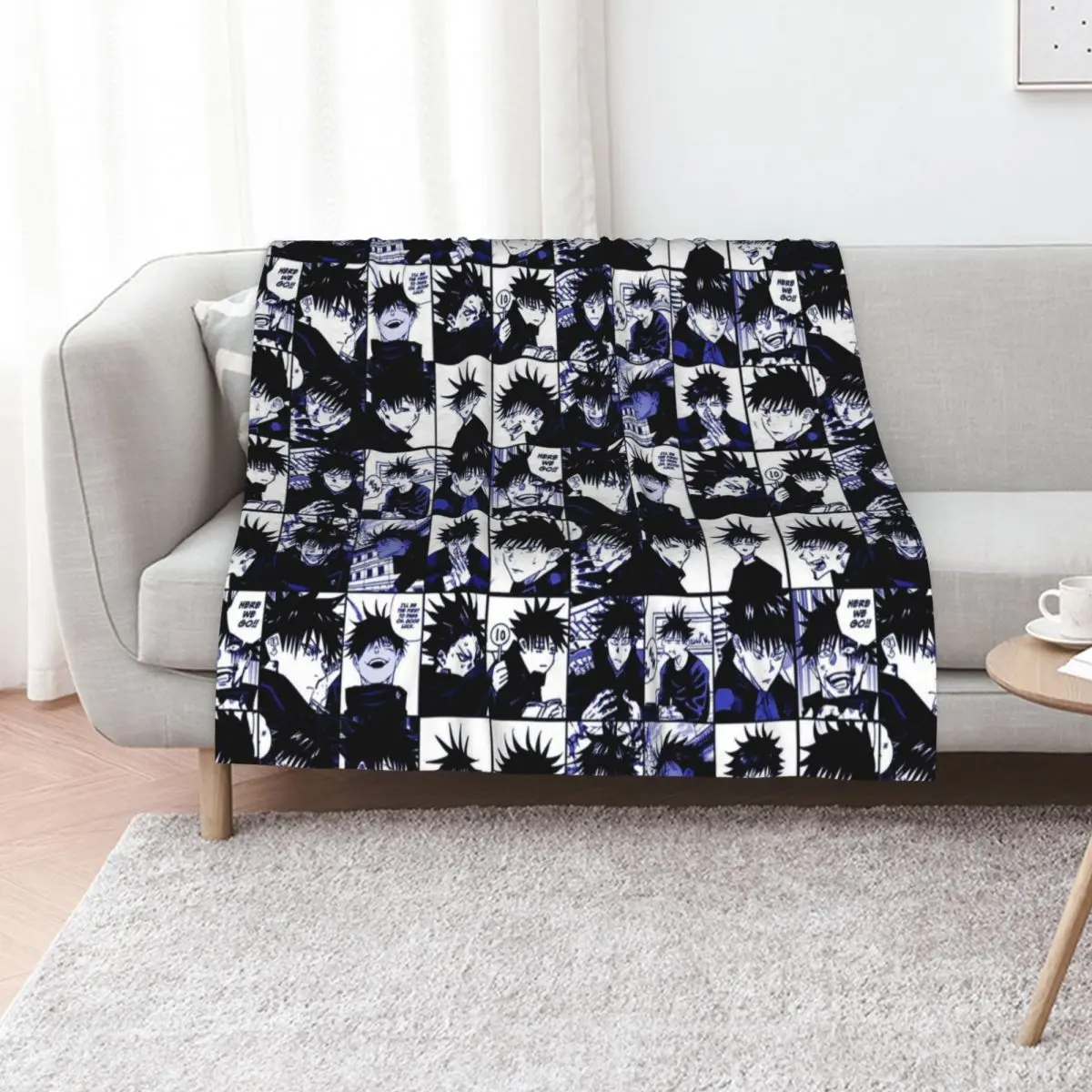 

Fushigurojjk manga collage - color version Throw Blanket Luxury Thicken Sofa Quilt Comforter halloween Blankets