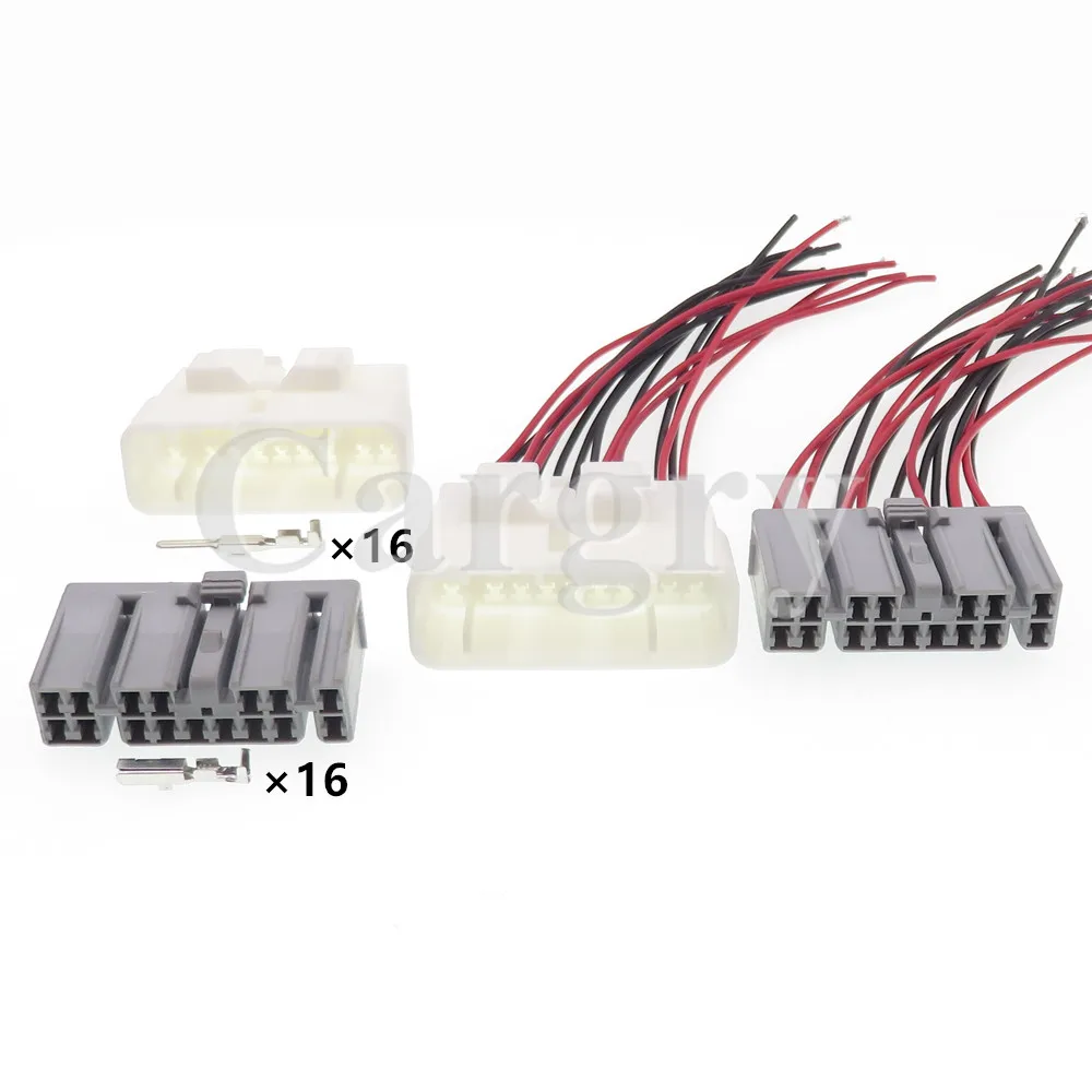 

1 Set 16P Electric Connector 6240-5088 For Car 6240-1158 AC Assembly Automotive Cable Plug Male Female Unsealed Socket
