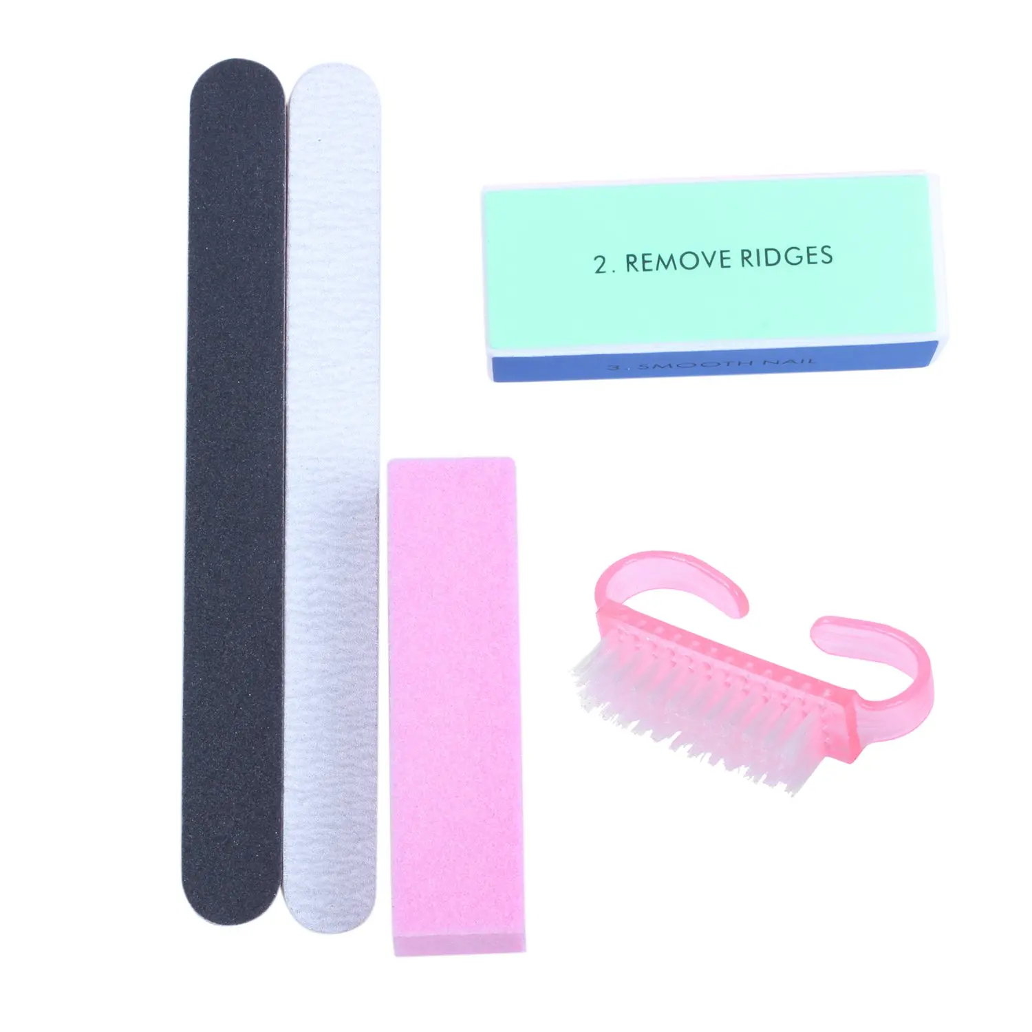 5 ชิ้นเล็บชุดขัดเล็บเต้าหู้บล็อกขัดบทความเล็บชุด