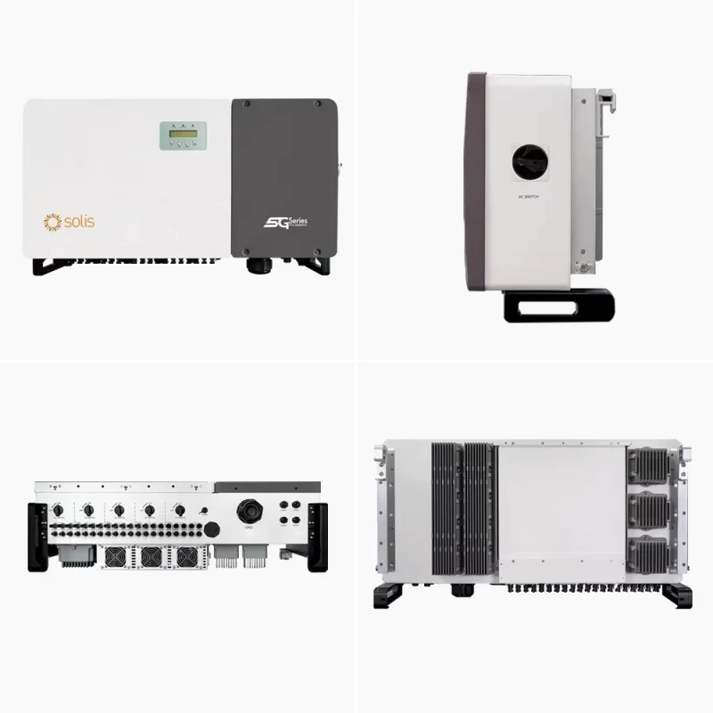 80-110KW Grid Tie Inverter Solar CE Certificado Monitoramento remoto WIFI integrado e O&M