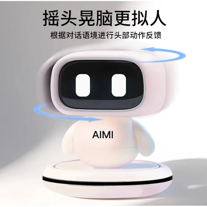 Mini Desktop AI Intelligent Robot | Doubao Dialogue Chat, Emotional Interaction, Smart Learning Companion Electronic Rob