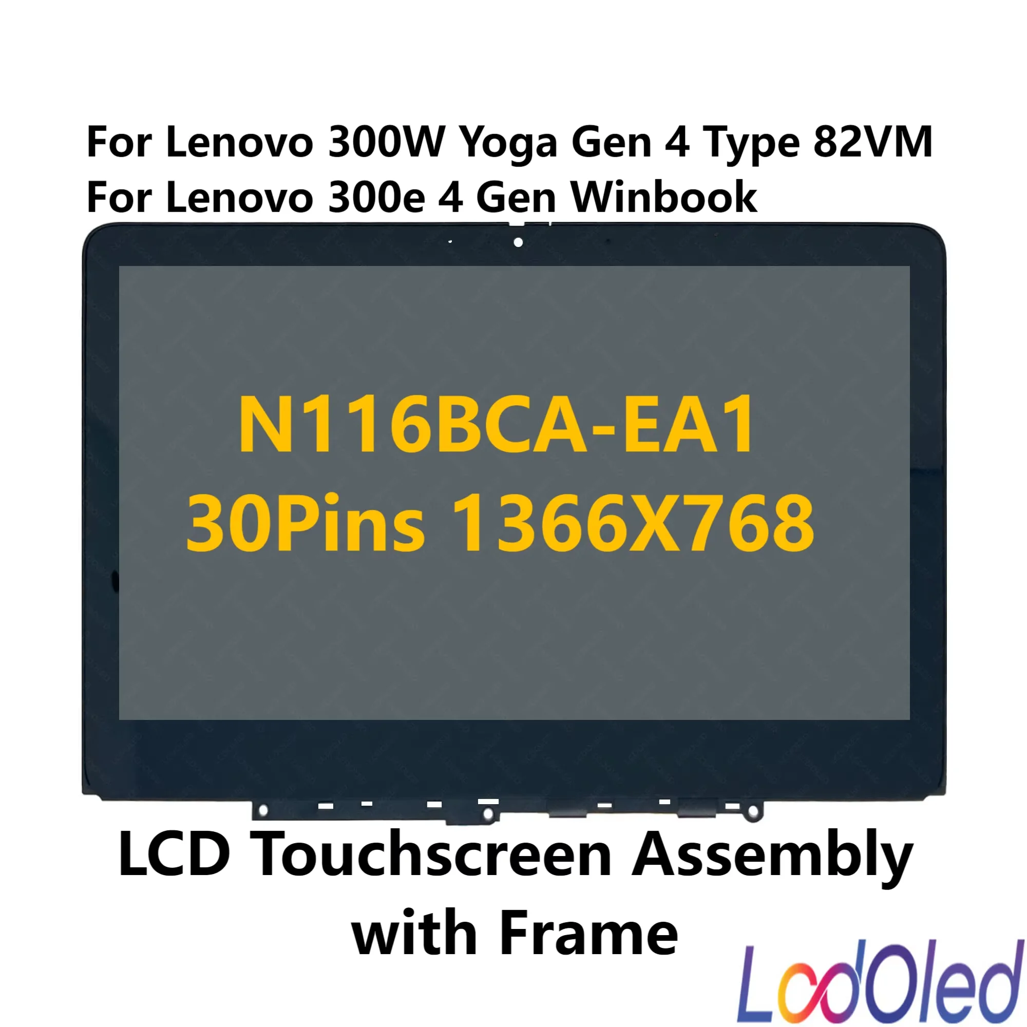 For Lenovo 300e 4 Gen Winbook 11.6