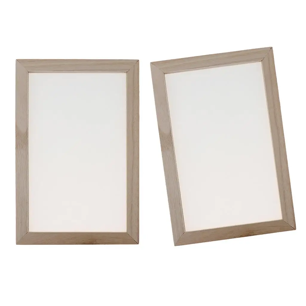 DIY Arts and Crafts Wooden Paper Making Frame Tools for Handmade Recycled Paper and Decorative Projects
