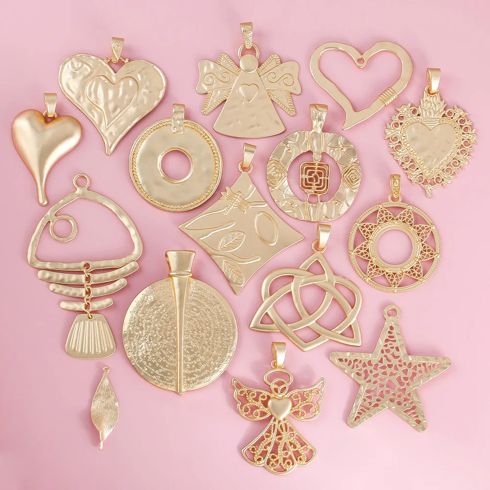 

Alloy accessories, jewelry, diy clothing accessories, hollowed-out star and moon earrings, necklaces, ancient silver accessories