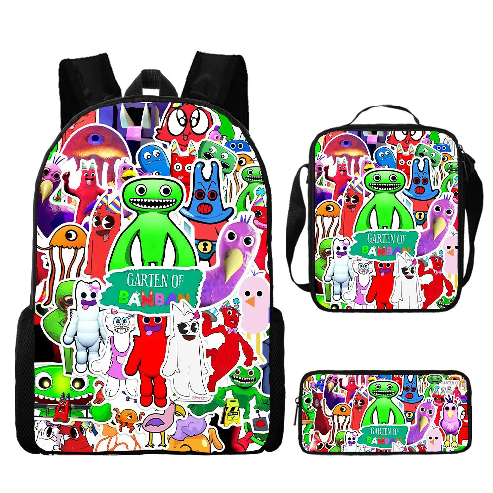 Garten of Bamban Class Garden Game Backpack Student backpack Polyester shoulder bag Single layer pencil case