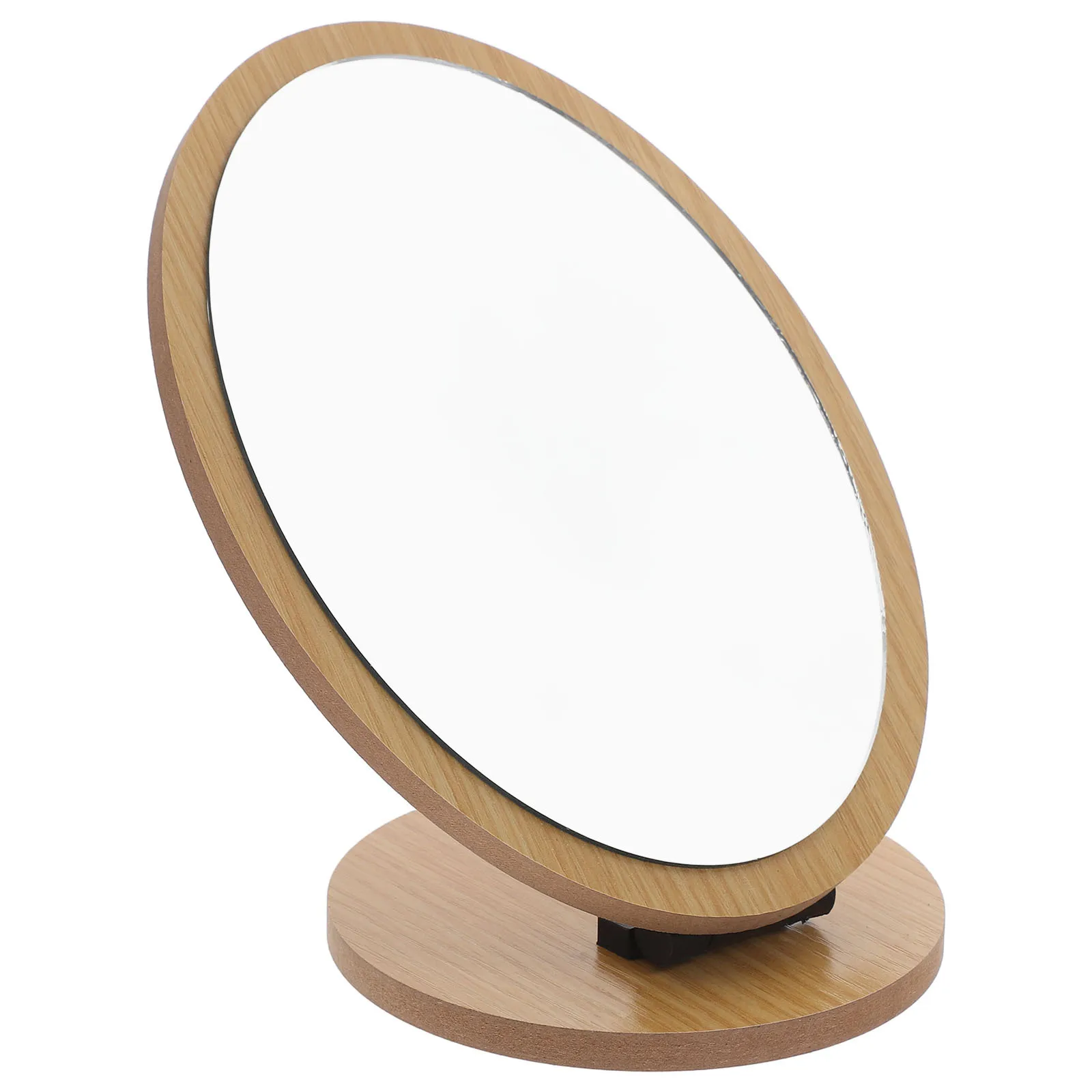 1 قطعة مرآة ماكياج قابلة للطي سطح المكتب مقاومة للخدش مرآة تصميم كرتوني أنيق لصالون غرفة النوم