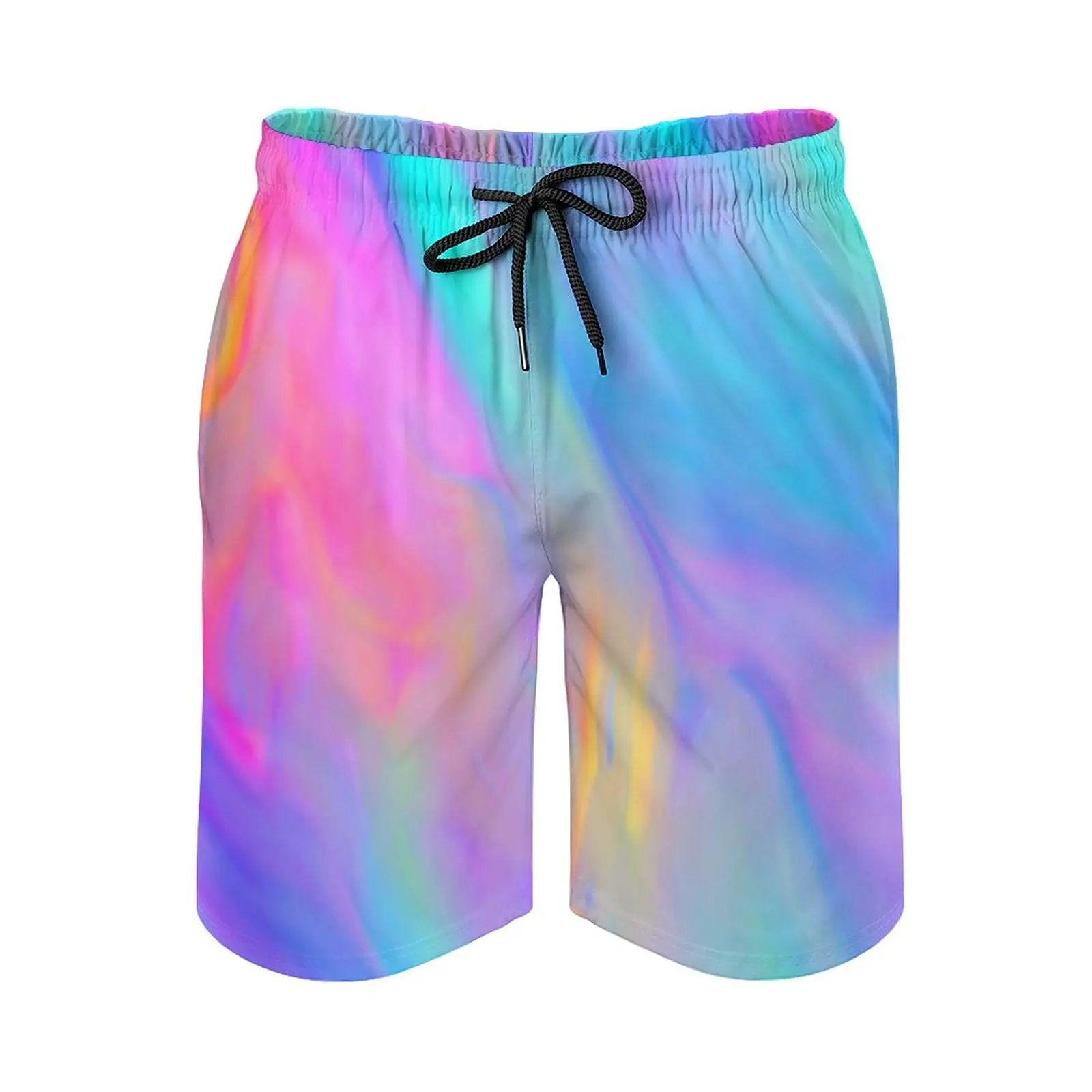 Kleurrijke Rainbow Pride Month Gift Board Shorts Veelkleurige Flow Mannen Grappige Board Korte Broek Hot Design Oversize Zwembroek