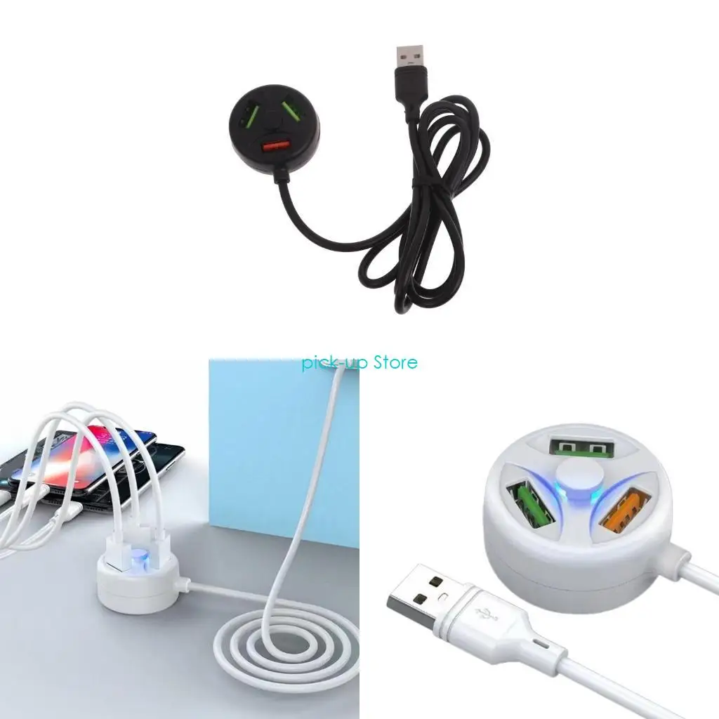 Q5WA Essential USB -зарядка для питания нескольких устройств USB Extender отлично подходит для USB -фонарей, USB -фанатов и