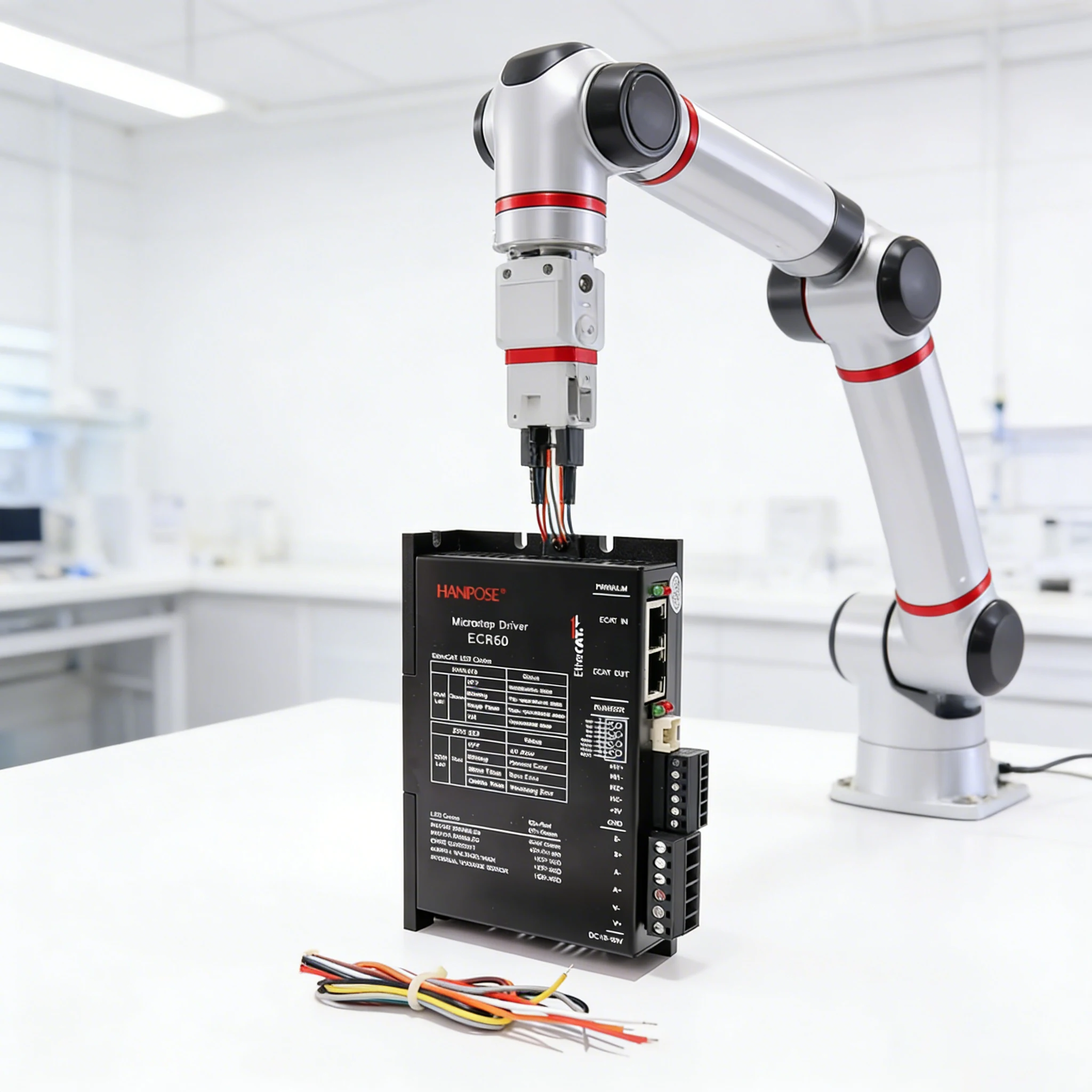 

Драйвер шагового двигателя Hanpose ECR60/86 с управлением по шине, портами ввода/вывода и управлением без обратной связи (42/57/86)