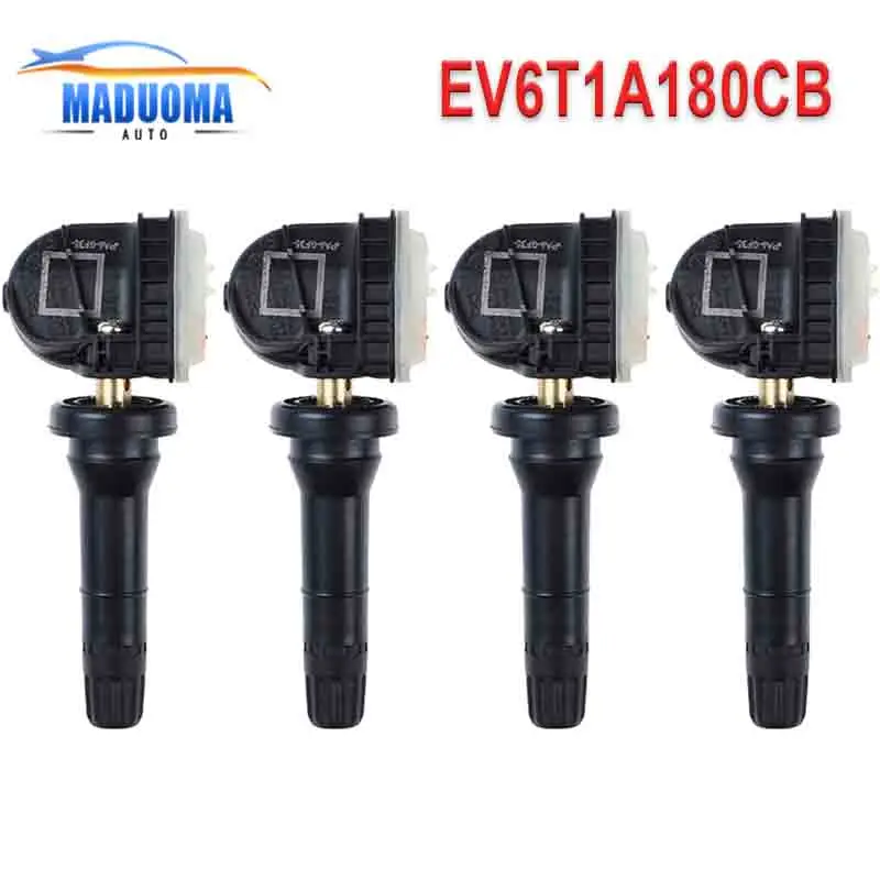 4PCS New High Quality Car Accessories Tire Pressure Sensors EV6T1A180CB EV6T-1A180-CB For Ford Focus Kuga Ford Mondeo Mk5