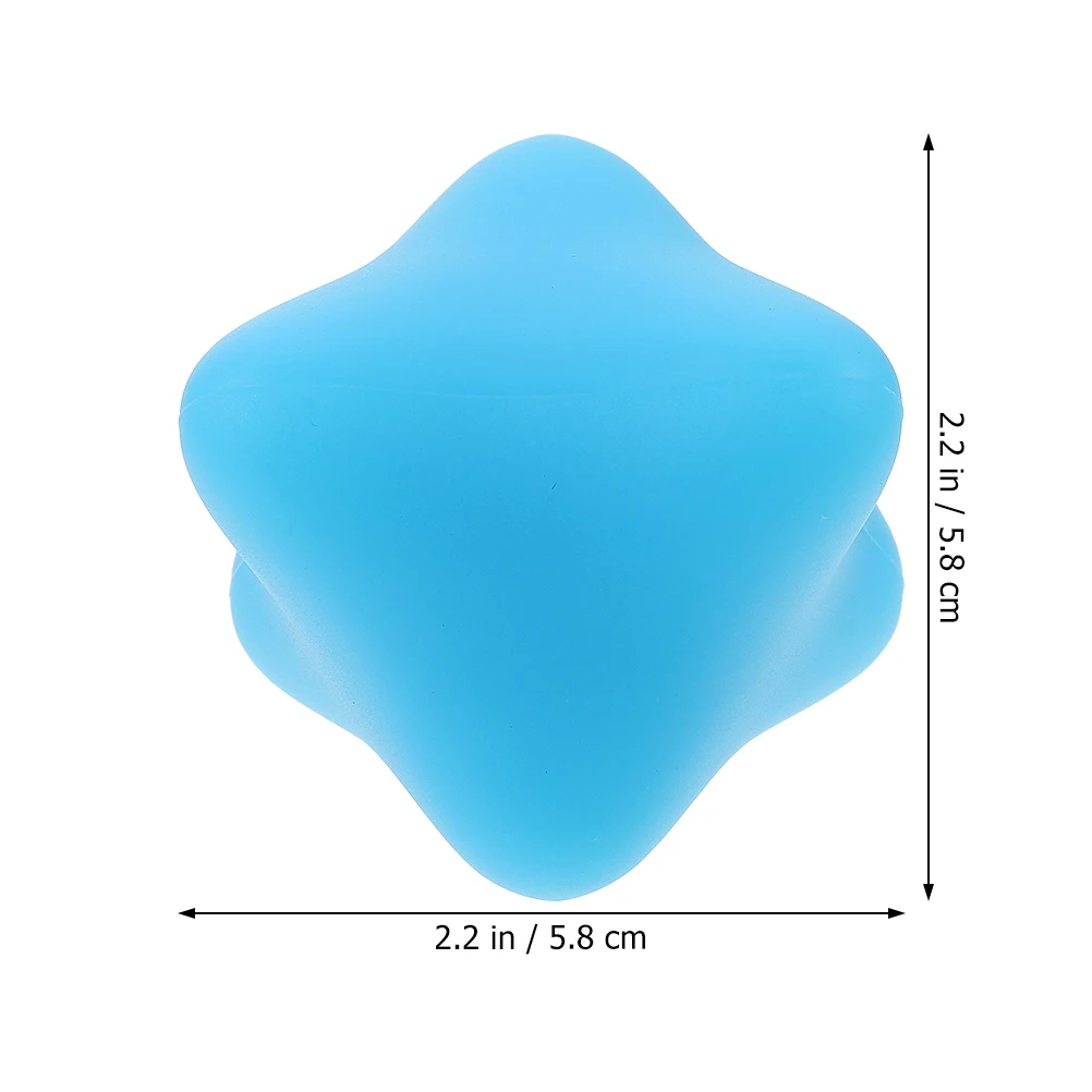 2 قطعة كرات الوخز بالإبر سداسية العلاج بالإصبع مدلك لتحسين المرونة كرات تمرين الاصبع