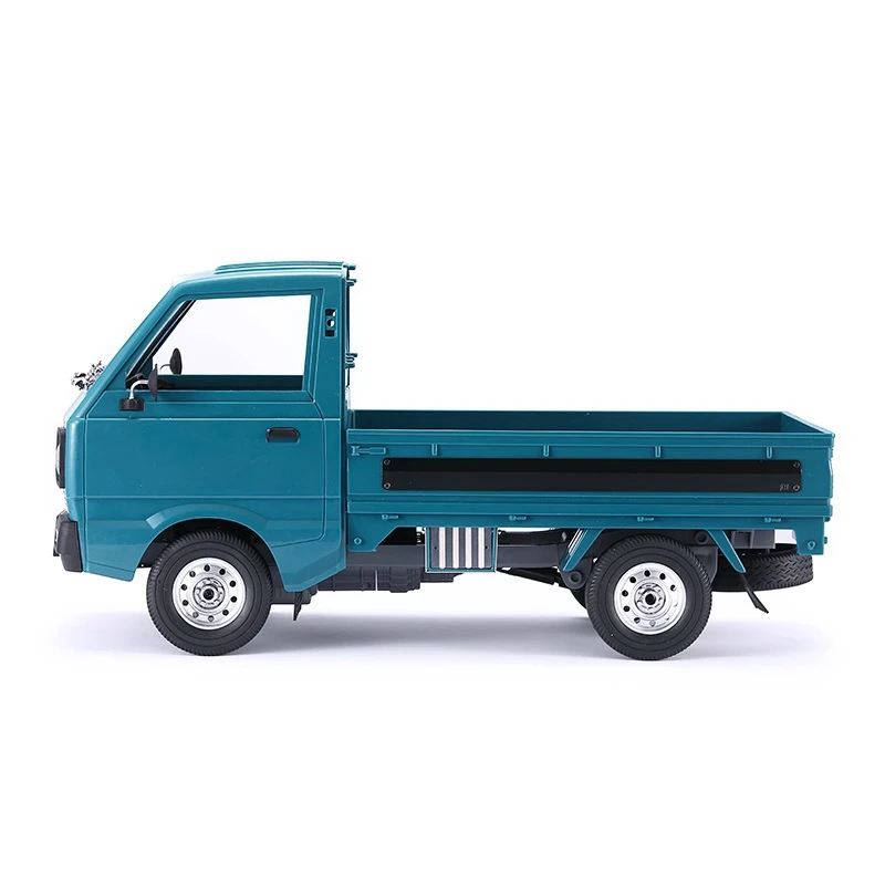 B78B-For WPL D12 1/10 RC Truck Car Upgrades Parts Metal Battery Box Battery Case Decoration Accessories