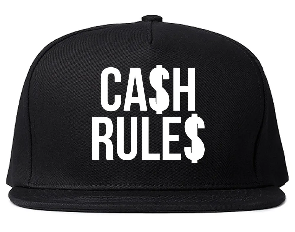

Правила наличных денег Все вокруг меня Музыкальная шляпа Snapback Черная