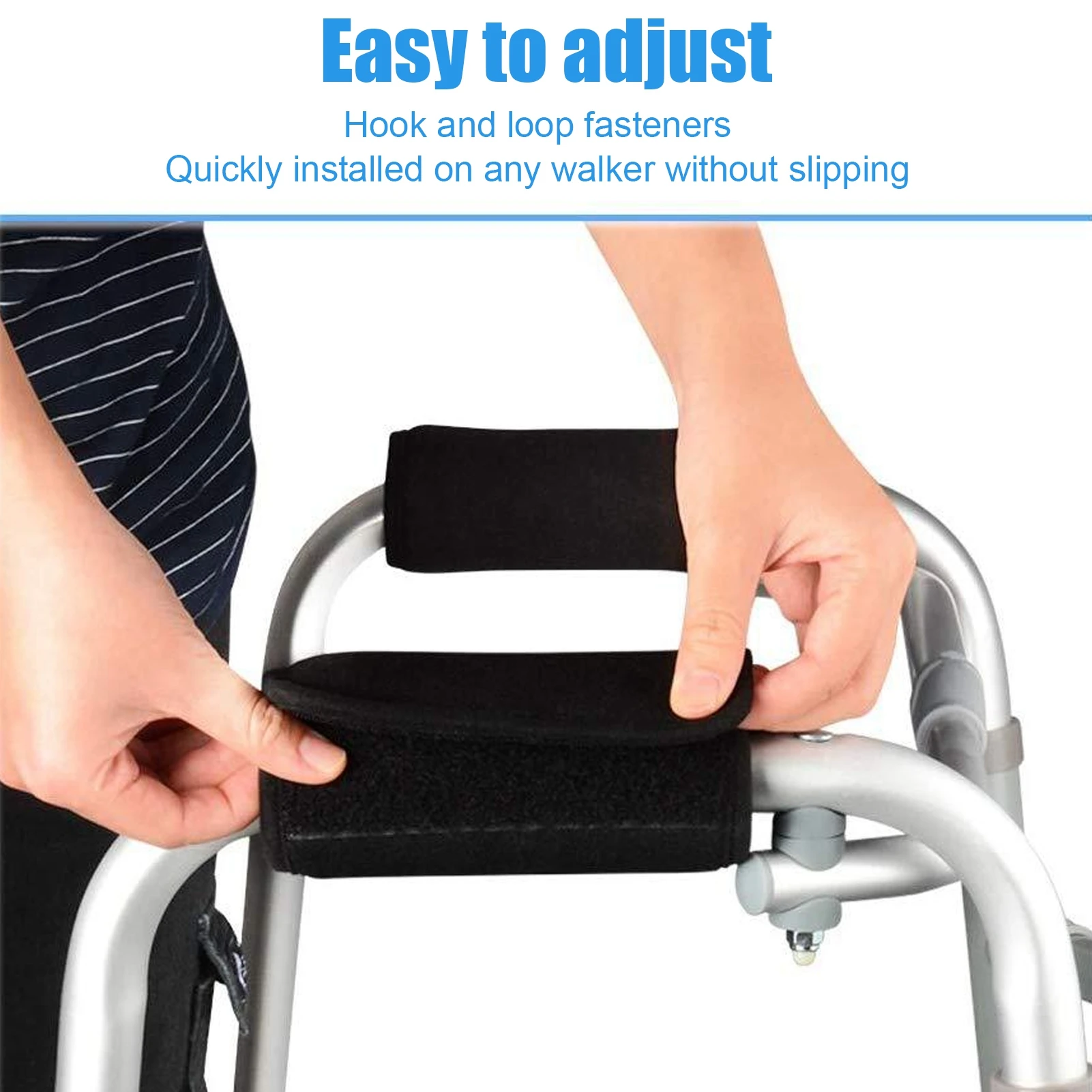 Crutch Handle Pads Soft Sponge Relive Pain Fatigue Walking Crutches Aid Cover Cushion