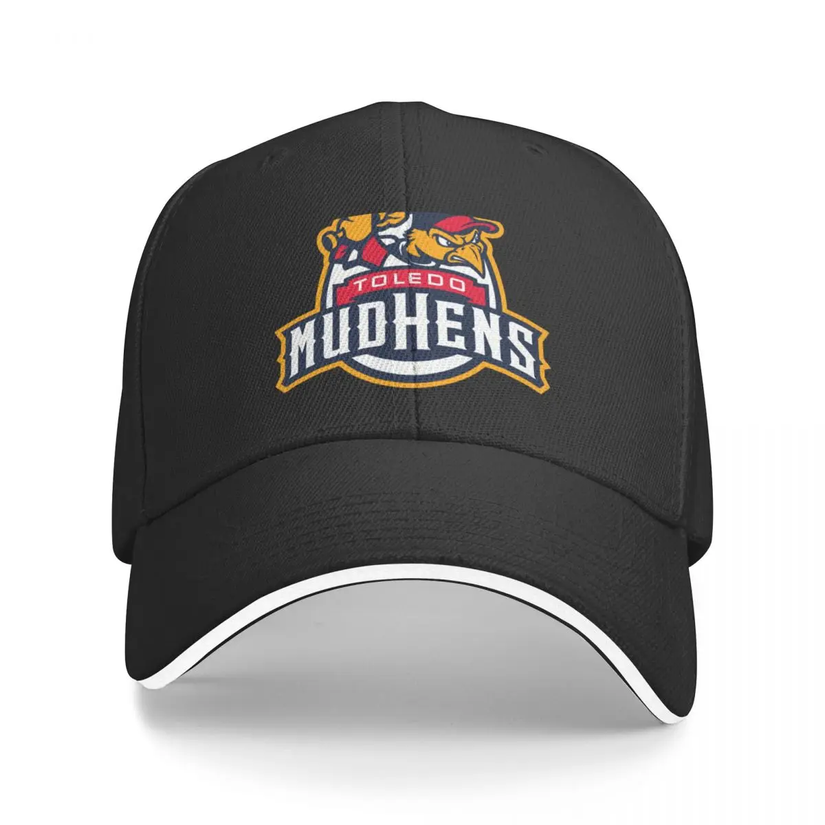 toledo mud hens,mudhens Classic T-Shirt Baseball Cap Cosplay Sun Hat For Children Military Cap Man sun hat Caps Male Women's