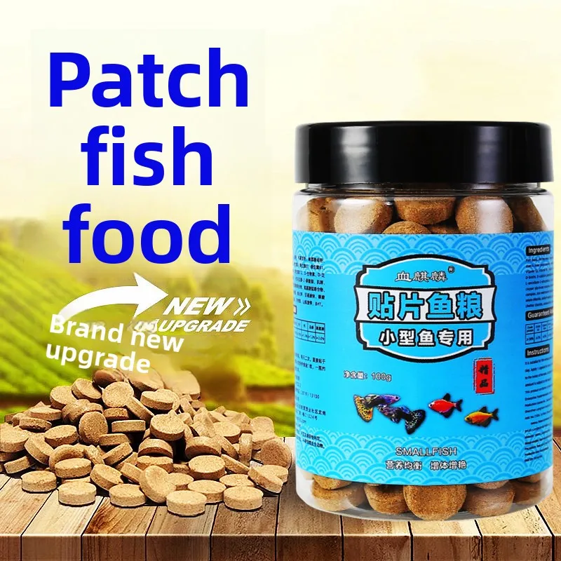 

XUEQILIN Tropical Fish Tablets - Slow-Dissolving Food for Guppies,Tetras&Dwarf Cichlids | Community Tank Formula with Spirulina