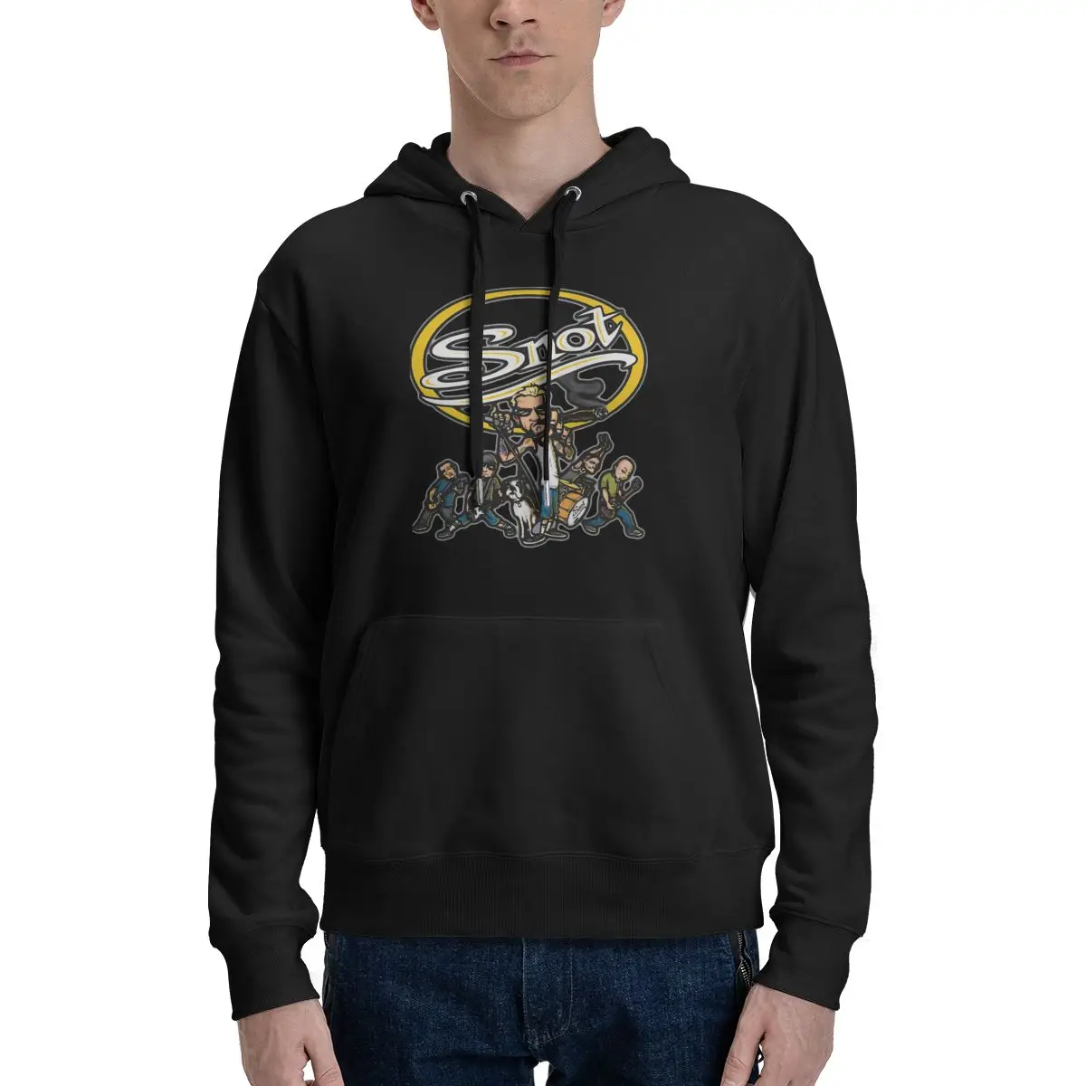 Snots Is An American Nu Metal Band From Santa Barbaras Casual Pullover Hooded Sweater Fashion Letter Printed Graphic Pullover