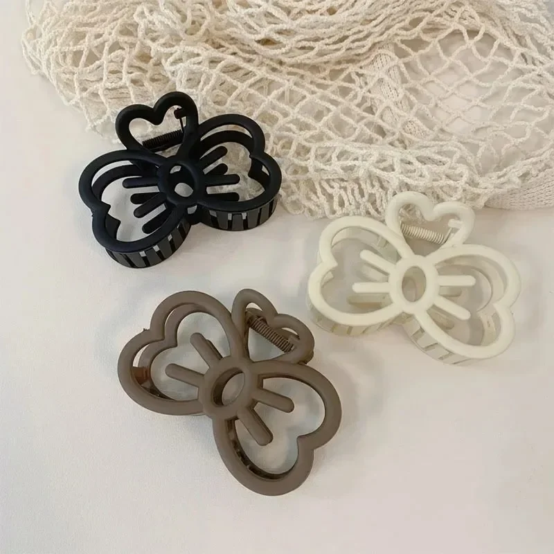 

Корейский милый бант, коготь для волос, пластиковая заколка для волос в виде краба, зажим ярких цветов для девочек, милые заколки, аксессуары для волос для женщин