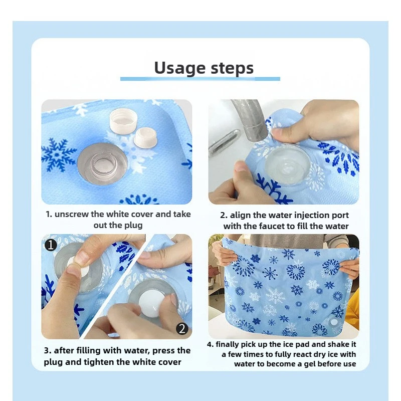 Dog Stroller Cooling Mat Waterproof Outdoor Pet Cooling Mat Water injection cooling pad Washable Summer Cat Sleeping Blanket Mat