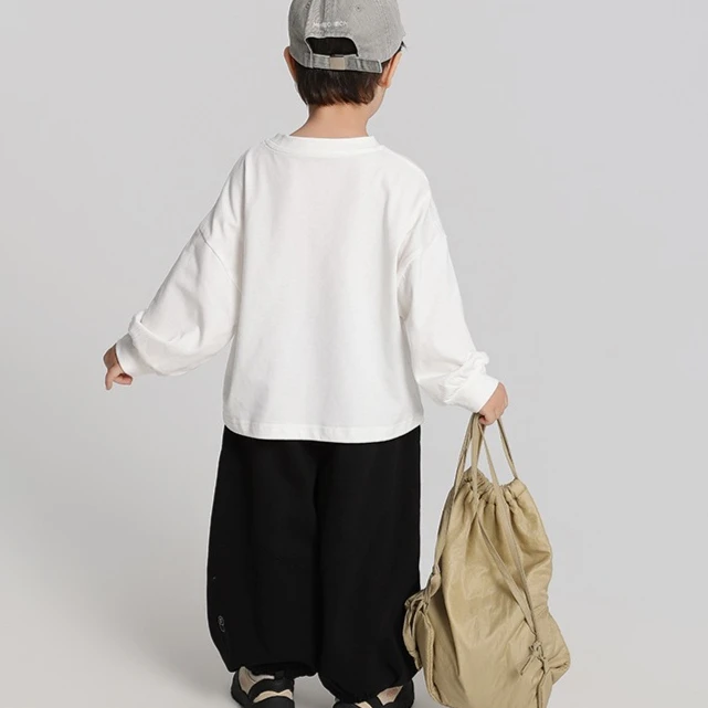 Boys Pants 2026 Spring and Summer New Children's Clothing Korean Style Boys and Girls Fashion Close Casual Bloomers
