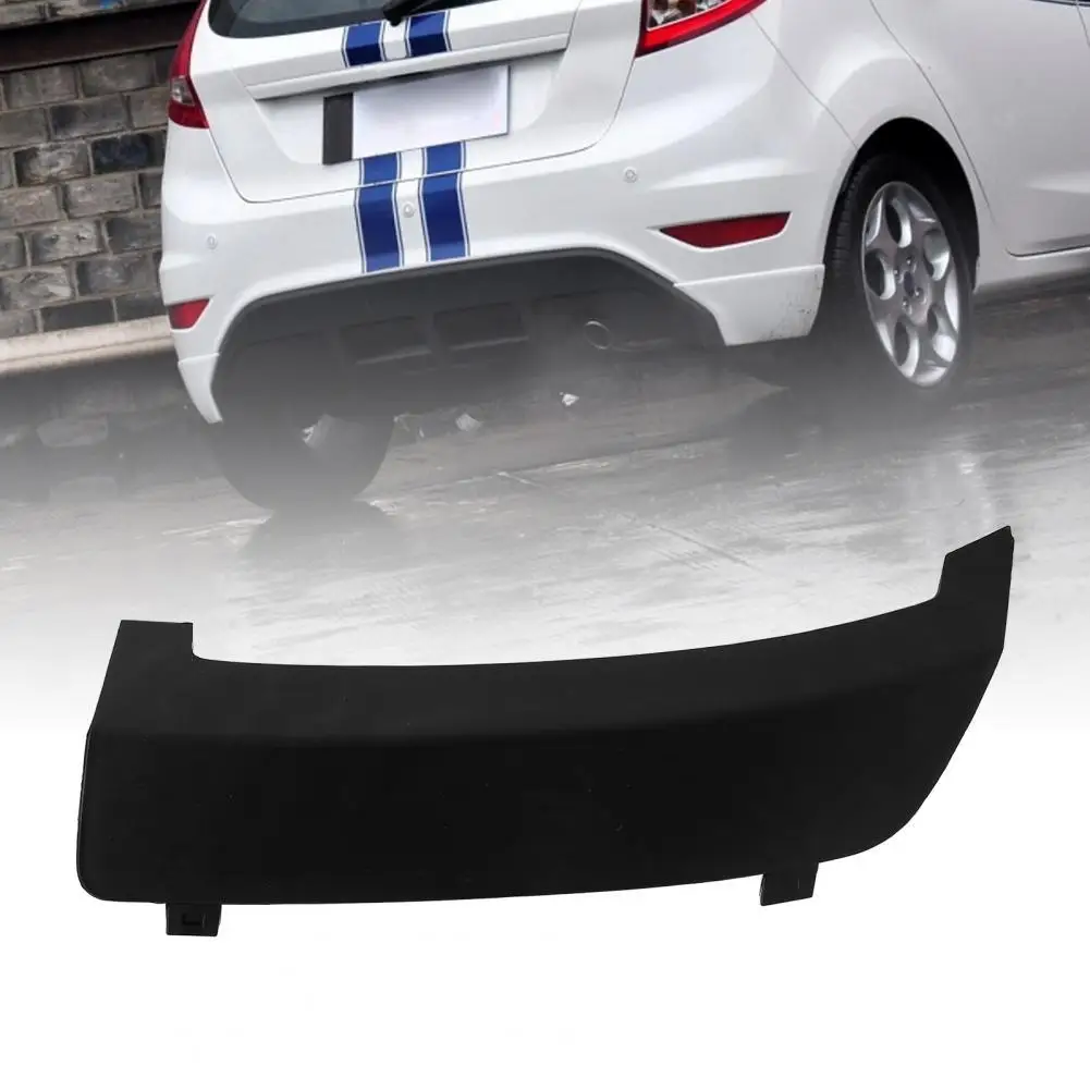 Tow Hook Cover Perfect Match Heat resistant Black ABS Rear Bumper Towing Eye Cap 8A61 17K922 AB5ZCT for Fiesta MK7 20082016