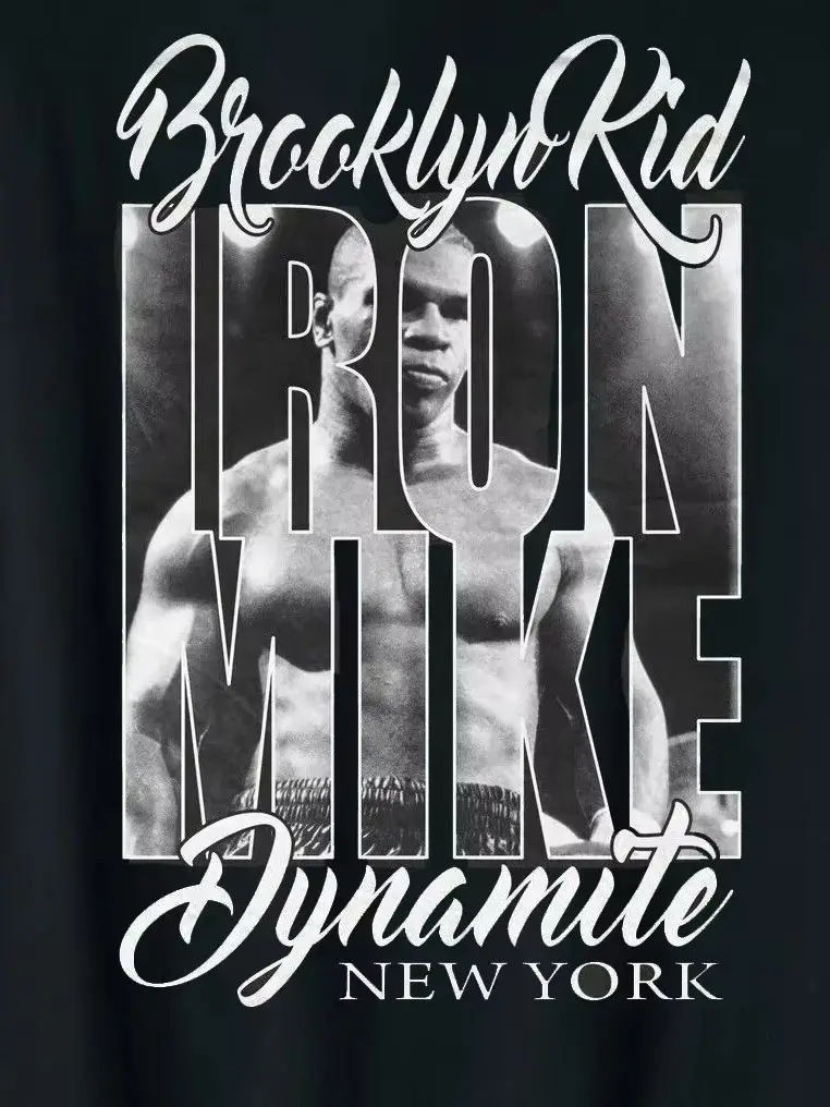 

Brooklyn Kid Dynamite Mike Tyson Boxing Fans T-Shirt 100% Cotton O-Neck Summer Short Sleeve Casual Mens T-shirt Size S-3XL