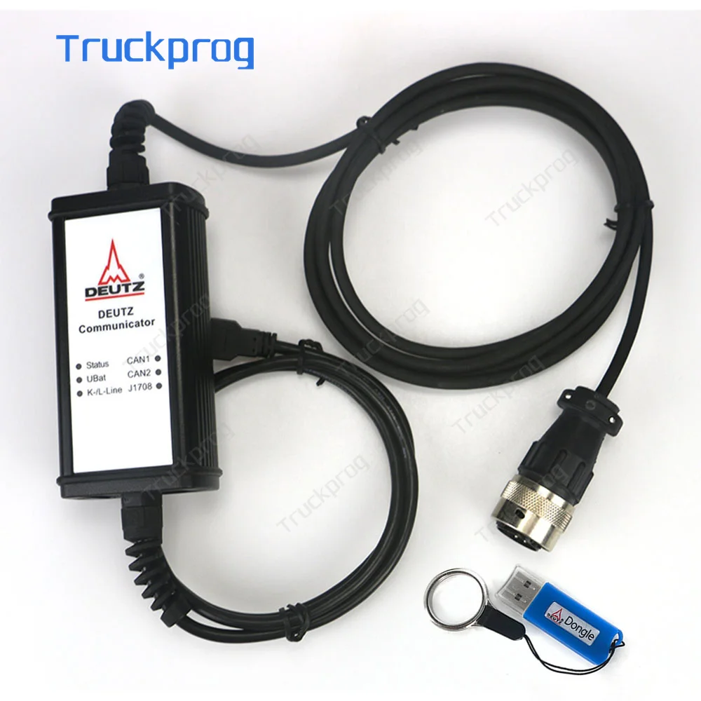 For Deutz Tractor Diagnostic Tool Deutz Decom with SerDia 2010 For Deutz Controller Diagnostic Tool+usb dongle