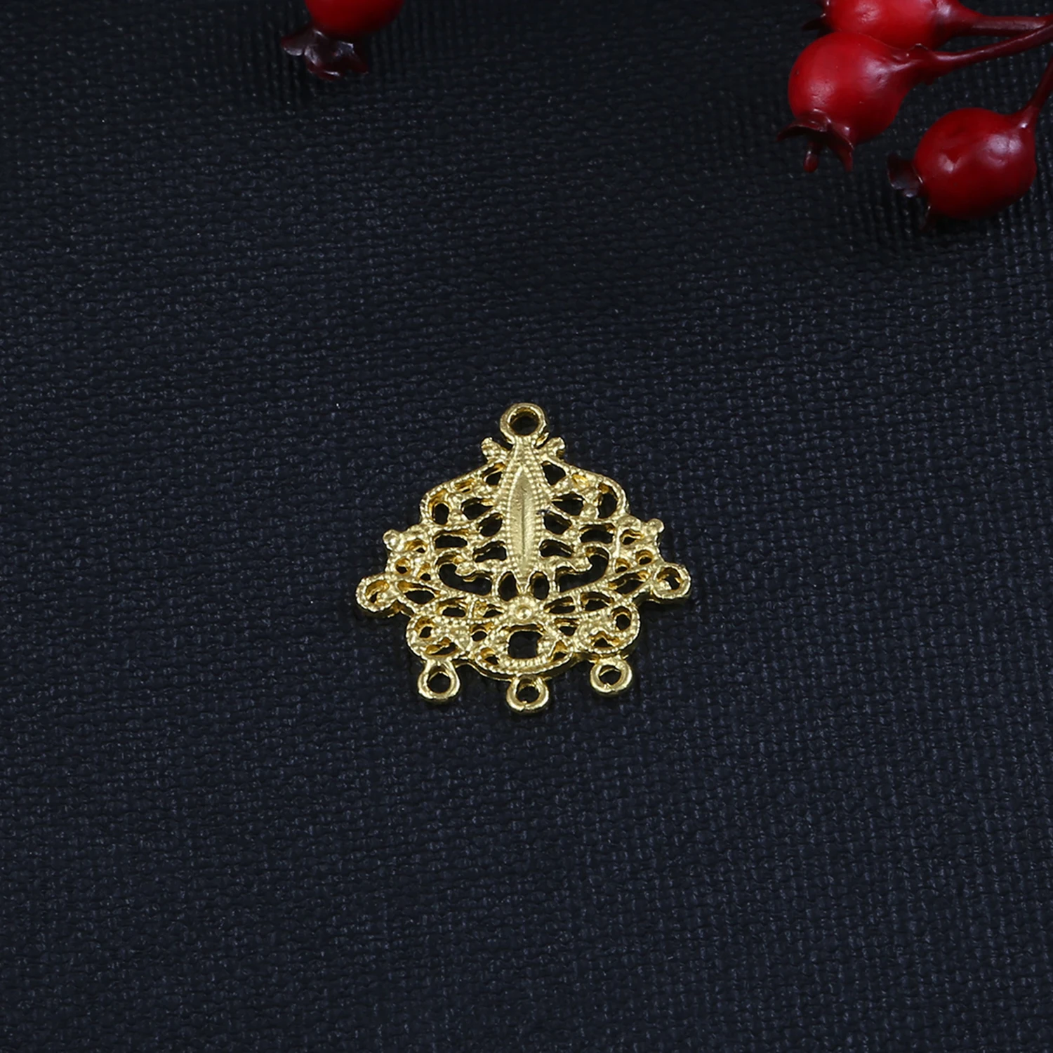 

10pcs Antique Silver Color Earrings Connection Charms Jewelry DIY Earrings Connector Charms For Earring Making