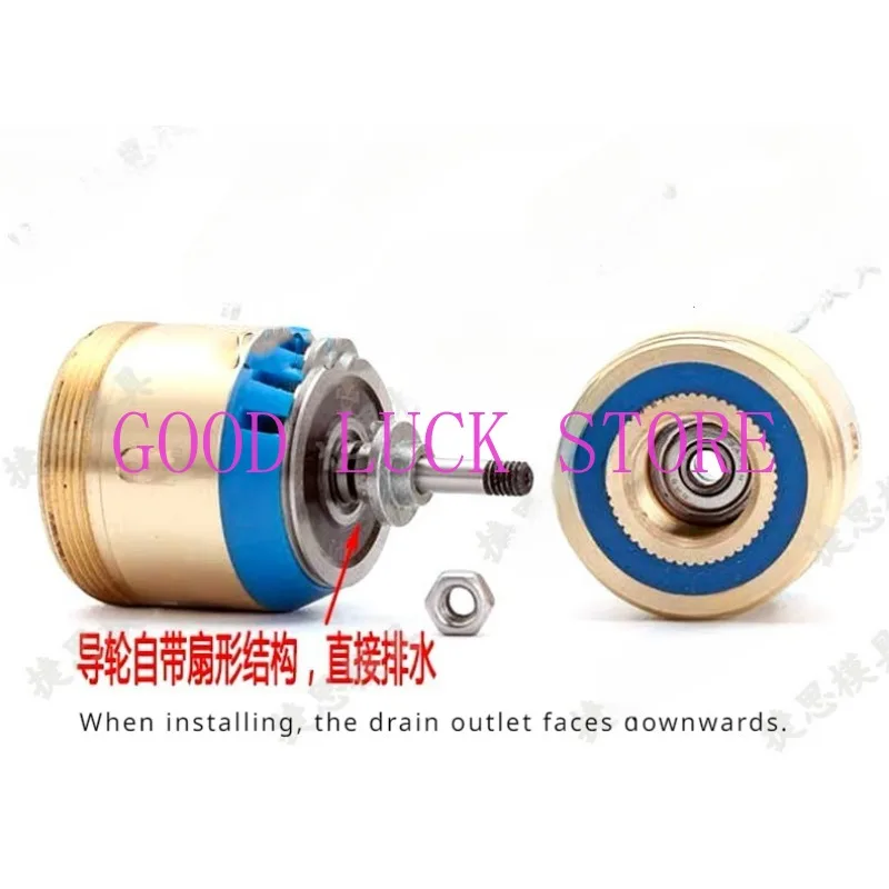 EDM Copper Pulley Roller Assembly Guide Wheel Waterproof Molybdenum Wire OD32/42*60mm Guide Wheel for EDM Wire Cutting Machine