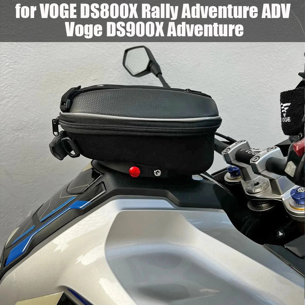 

For VOGE DS800X Rally Adventure ADV DS900X Motorcycle Accessories Tank Bag Luggage Backpack Navigation Phone Bag Quick Lock