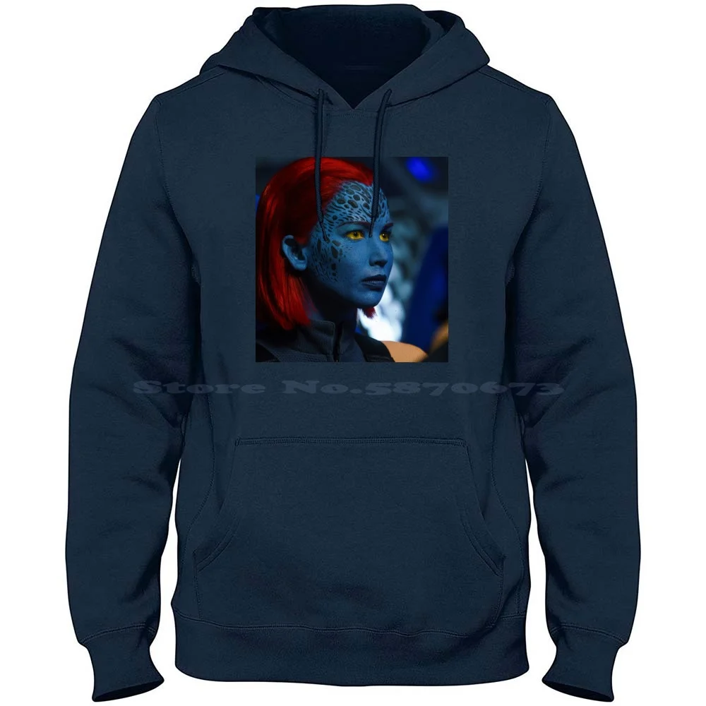 

Футболка с капюшоном из 100% чистого хлопка Dark Phoenix Mystique X для мужчин Xmen Дженнифер Лоуренс Дженнифер Шрайдер