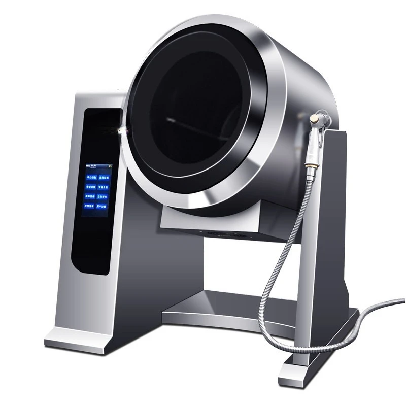 

Automatic commercial cooking Fried rice intelligent Large drum frying machine Customized processing