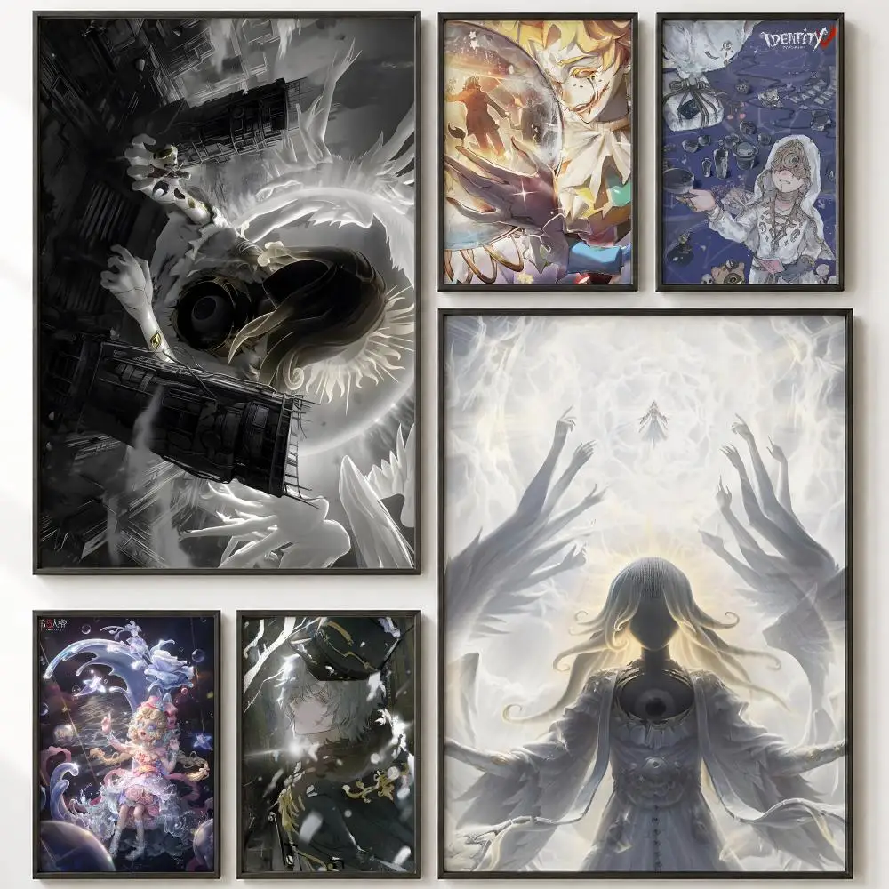 Video Game Identity V Poster HD poster wall art self-stick no-residue for home cafe office great gift