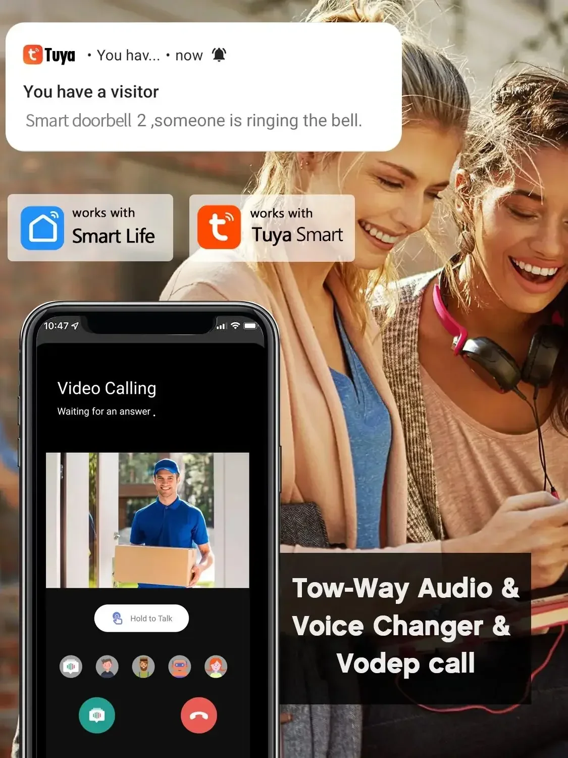Tuya Wi-Fi video doorbell 8