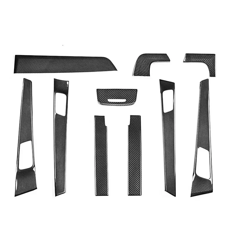 

Для Porsche Paramela Panamera971 Углеродное волокно Интерьер Центрального управления Partner Дверь приборной панели