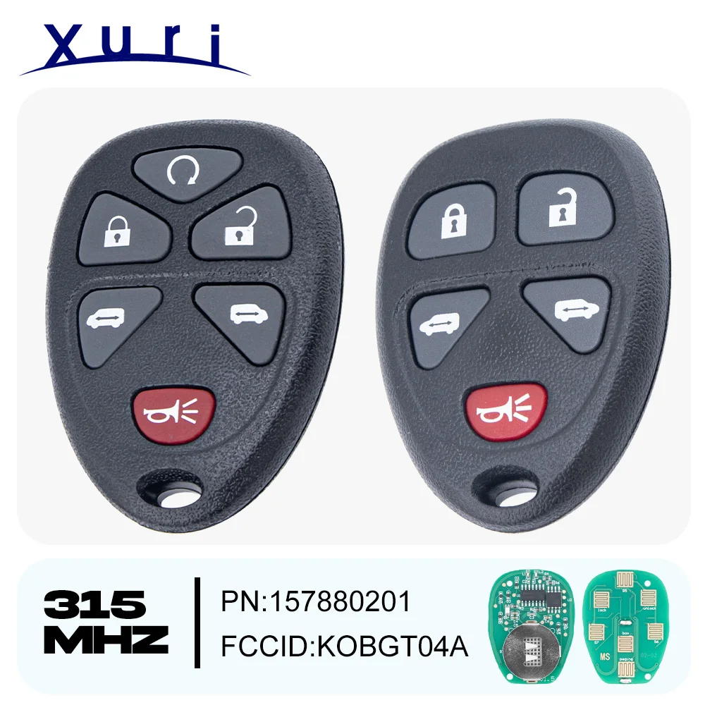 

Xuri KOBGT04A 315 frequency Keyless Entry Remote key for Buick 2005 2006 2007 2008 2009 Che-vrolet Uplander Car Key Fob