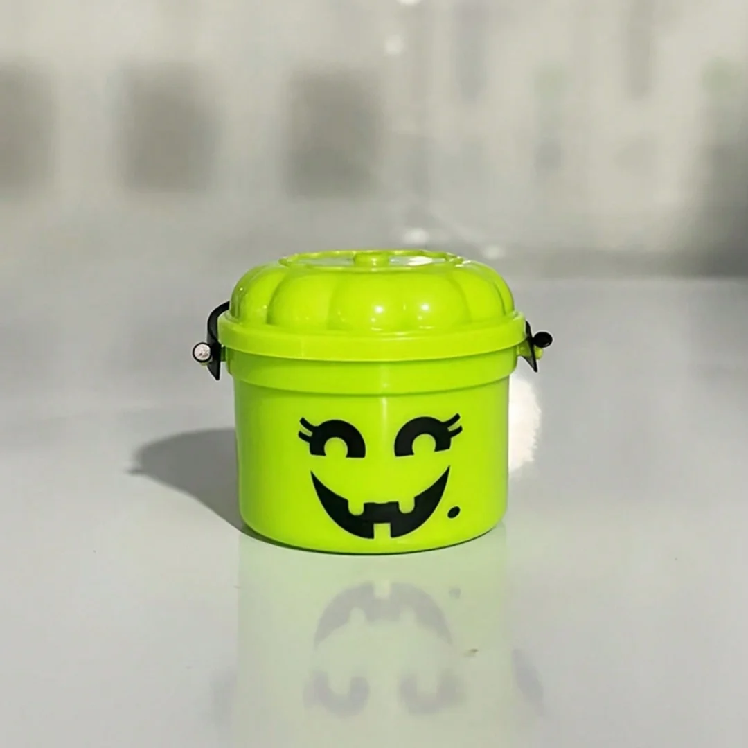6-teiliges Halloween-Kürbis-Mini-Eimer-Set - Geeignet für Süßigkeiten und Partydekoration, langlebig – Detail 4