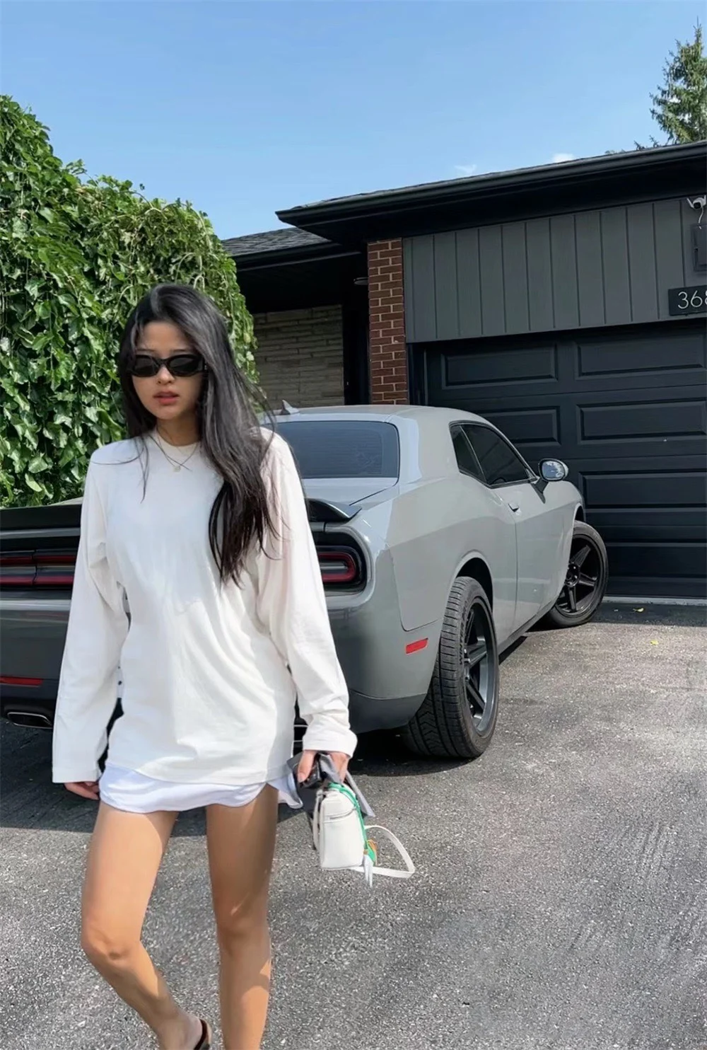 

Изысканная футболка Kardaian Slim Fit Wide Sve Modal Long Sve Cotton 00% Зимняя коллекция Модный женский топ