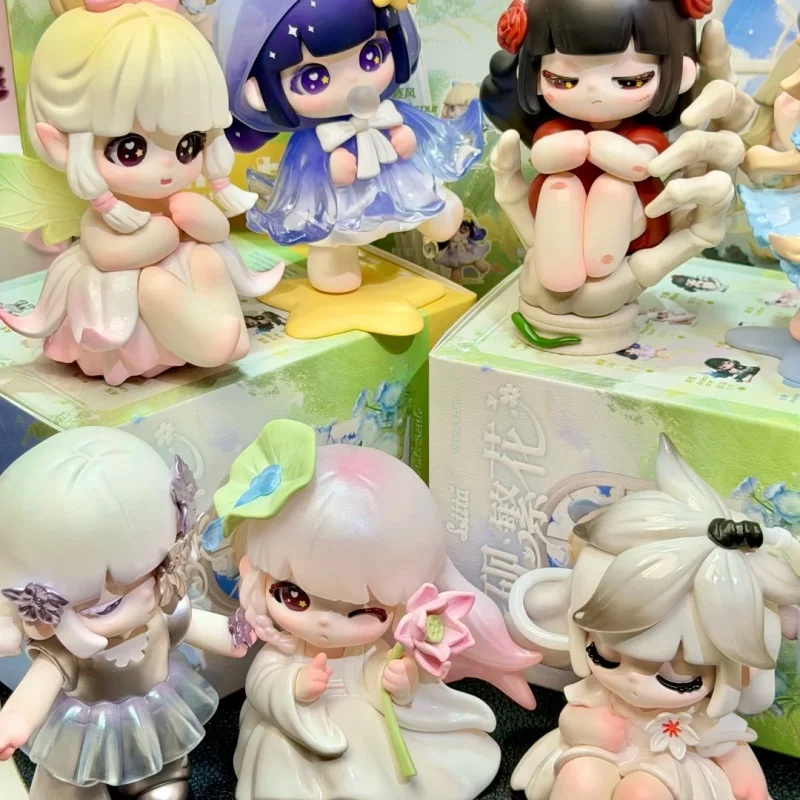 

In Stock Liita Where Petals Settle Series Blind Box Mystery Box Caixa Caja Dolls Gift Desktop Ornament Kawaii Anime Figure Toys