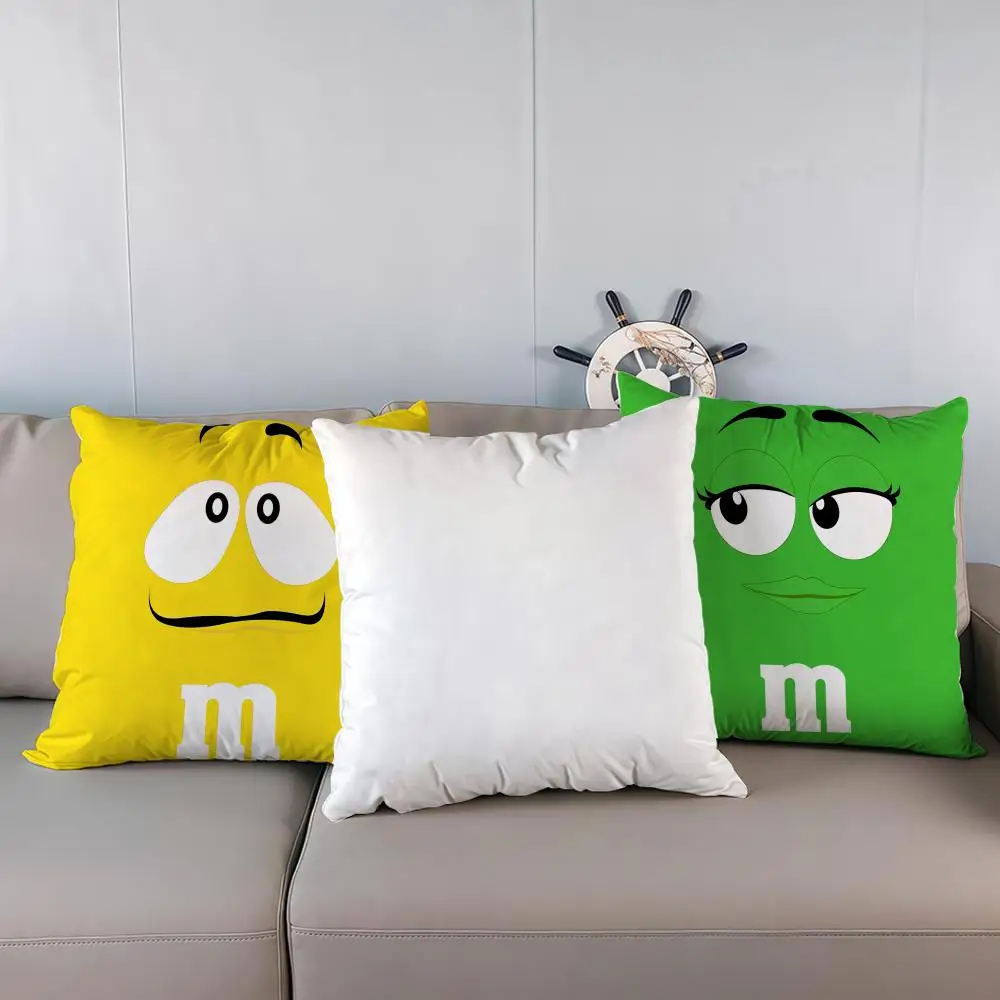 

funny m-M&M'S Chocolate Pillow Case Multi sized car seat cushions, luxurious home office, sofa decorative pillowcases